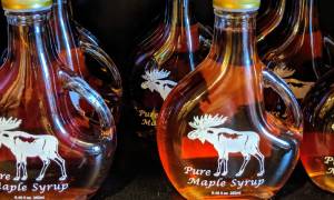 maple syrup bottles