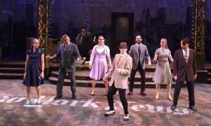 actors on stage