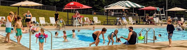 splash pad at crandall park