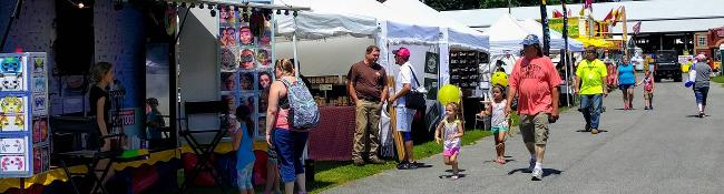 saratoga county fair vendors