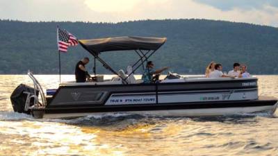 boat on lake george