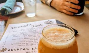 beer and fall menu