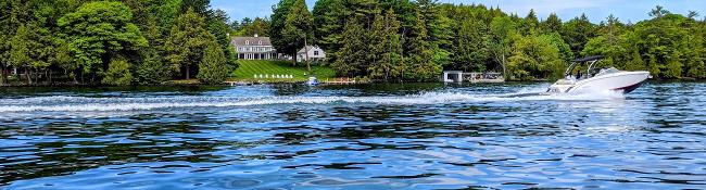boat on lake george