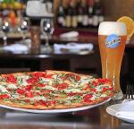 pizza and blue moon beer