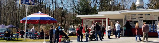 people at country drive in in clifton park