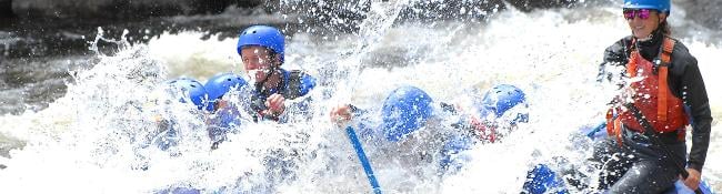 whitewater rafters