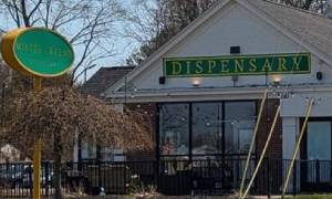 exterior of dispensary