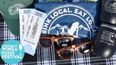 adirondack wine and food festival merch