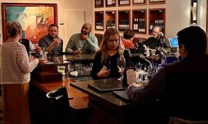 people at a restaurant