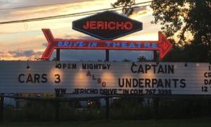 jericho drive-in sign