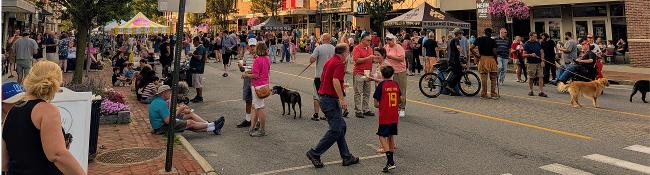 people at take a bite