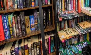 books in bookstore
