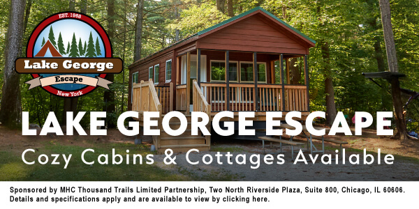 Lake George Escape Display Ad