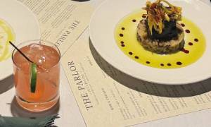the parlor food and menu
