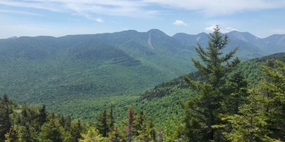 view from Big Slide Mountain hike