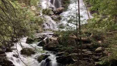 shelving rock falls