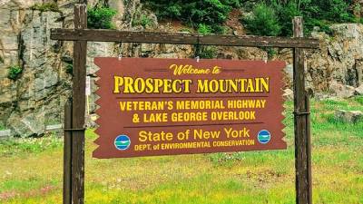 prospect mountain sign