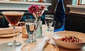 dining table set up