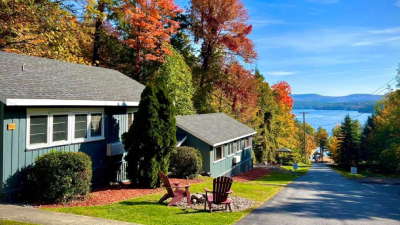 stone gate resort in the fall